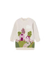 Mayoral vestito bimba in tricot stampato