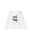 Mayoral t-shirt manica lunga bambina stampata