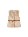 Mayoral gilet pelliccia bambina beige