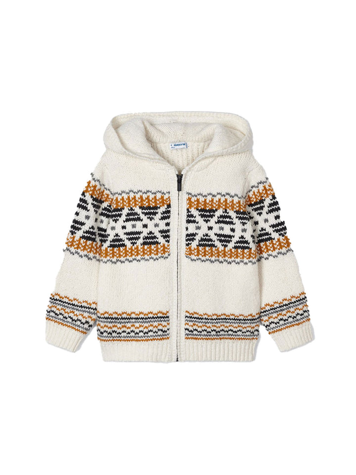 Mayoral cardigan children hood