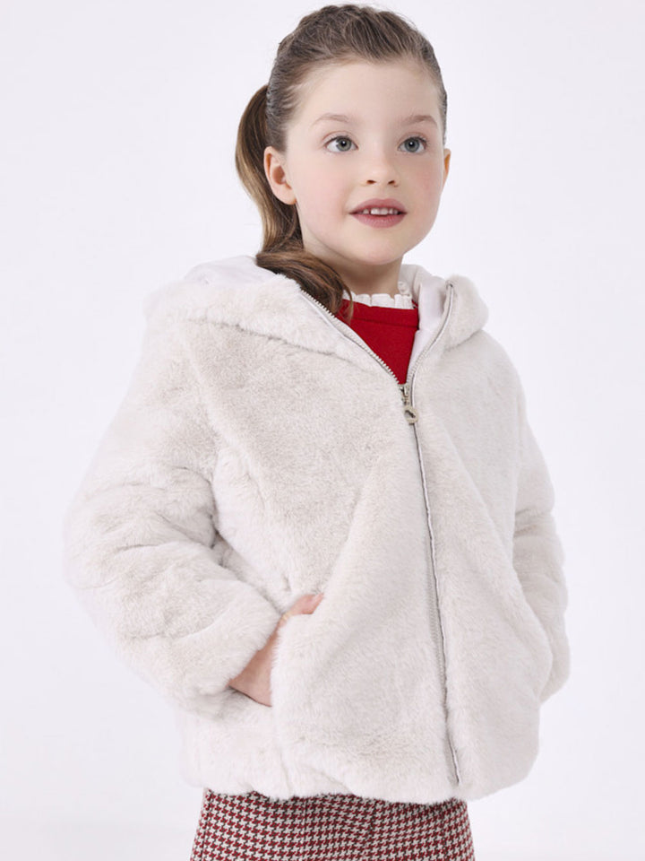 Mayoral cappotto bambina pelliccia
