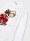 Mayoral completo leggings bambina in ciniglia