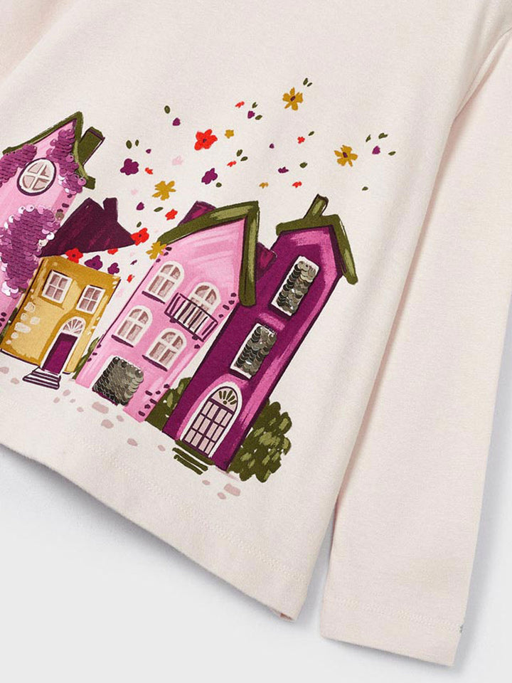 Mayoral completo leggings bambina floccato