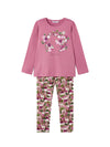 Mayoral completo leggings bambina stampa fiori