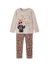Mayoral completo bambina leggings e t-shirt stampato