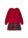 Mayoral vestito bambina tricot in tulle