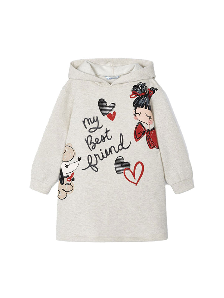 Mayoral vestito bambina sportivo in felpa