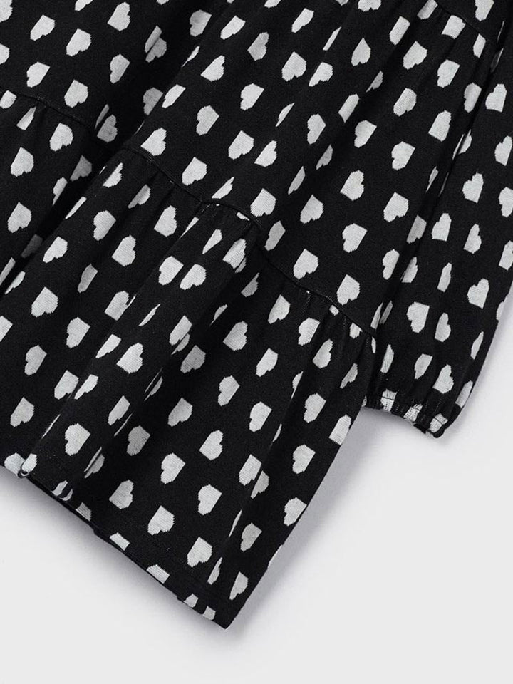 Mayoral vestito bambina borsetta nero