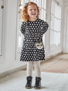 Mayoral vestito bambina borsetta nero