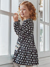 Mayoral vestito bambina borsetta nero