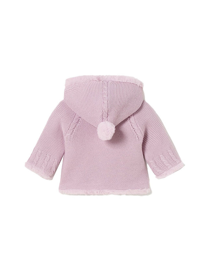 Mayoral newborn cardigan newborn fur