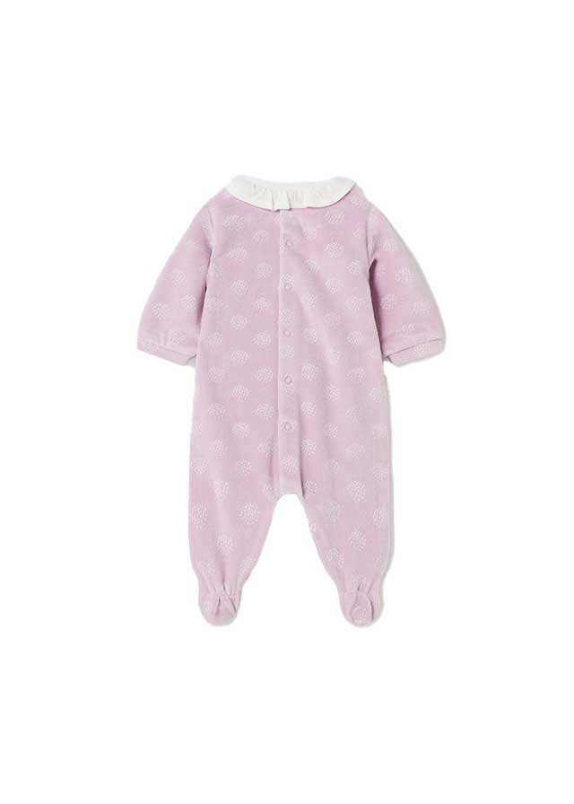 Mayoral newborn pagliaccetto ciniglia neonata applicazioni