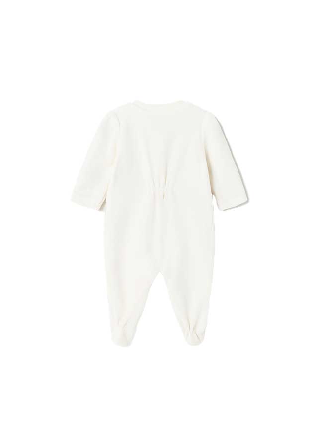 Mayoral newborn romper chenille bears