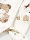 Mayoral newborn romper chenille bears