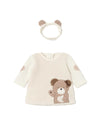 Mayoral newborn vestito orsetto con fascetta neonata