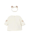 Mayoral newborn vestito orsetto con fascetta neonata