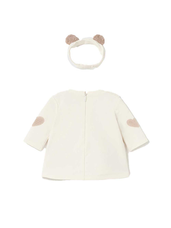 Mayoral newborn vestito orsetto con fascetta neonata