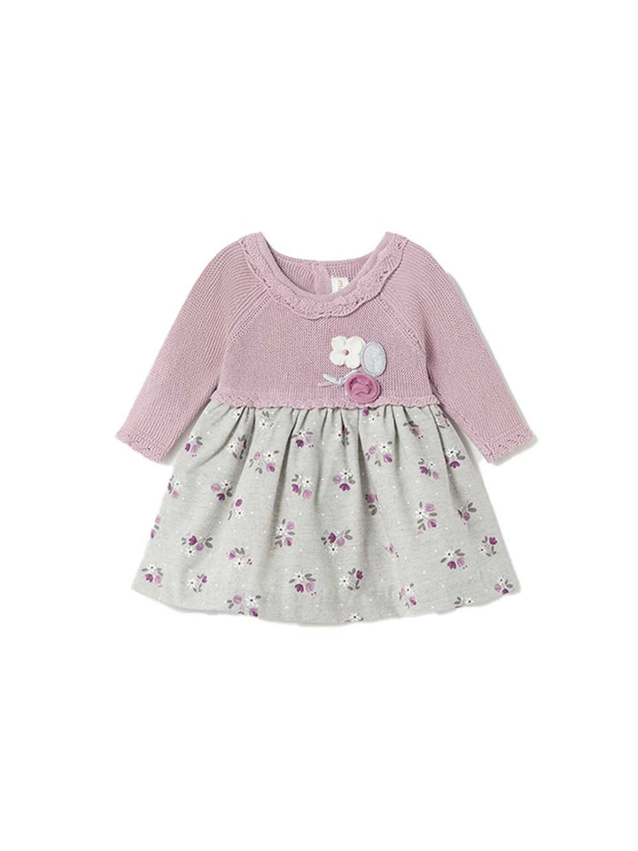 Mayoral newborn vestito neonata combinato