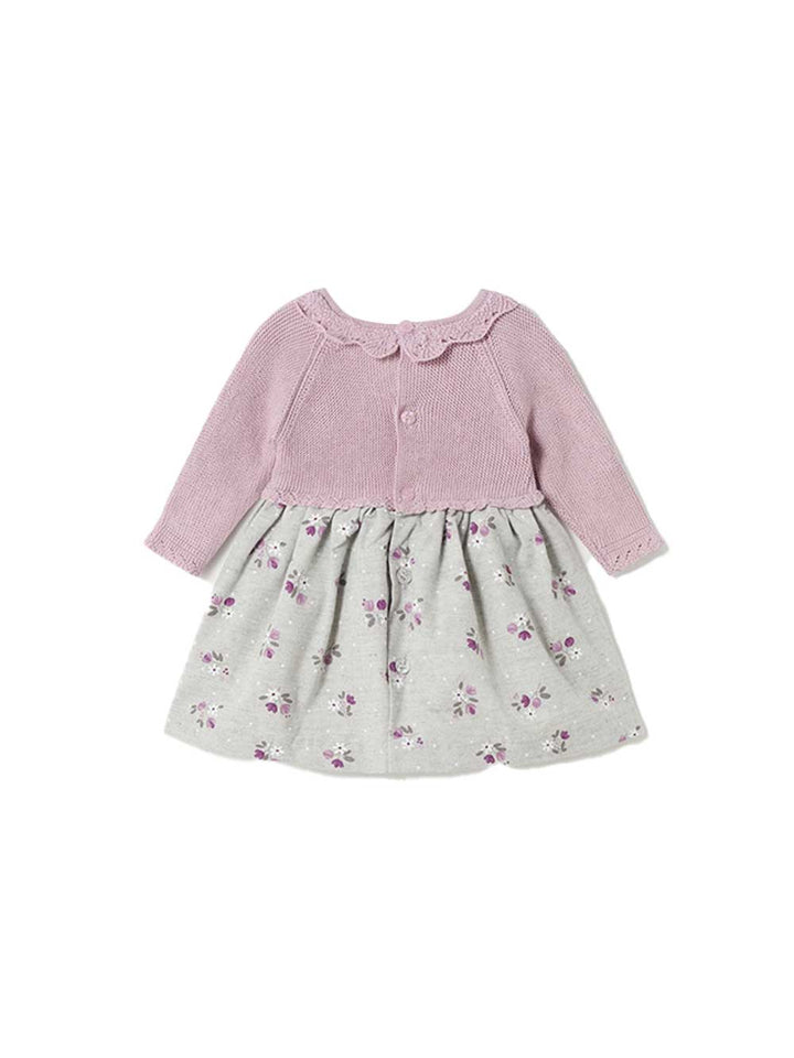 Mayoral newborn vestito neonata combinato