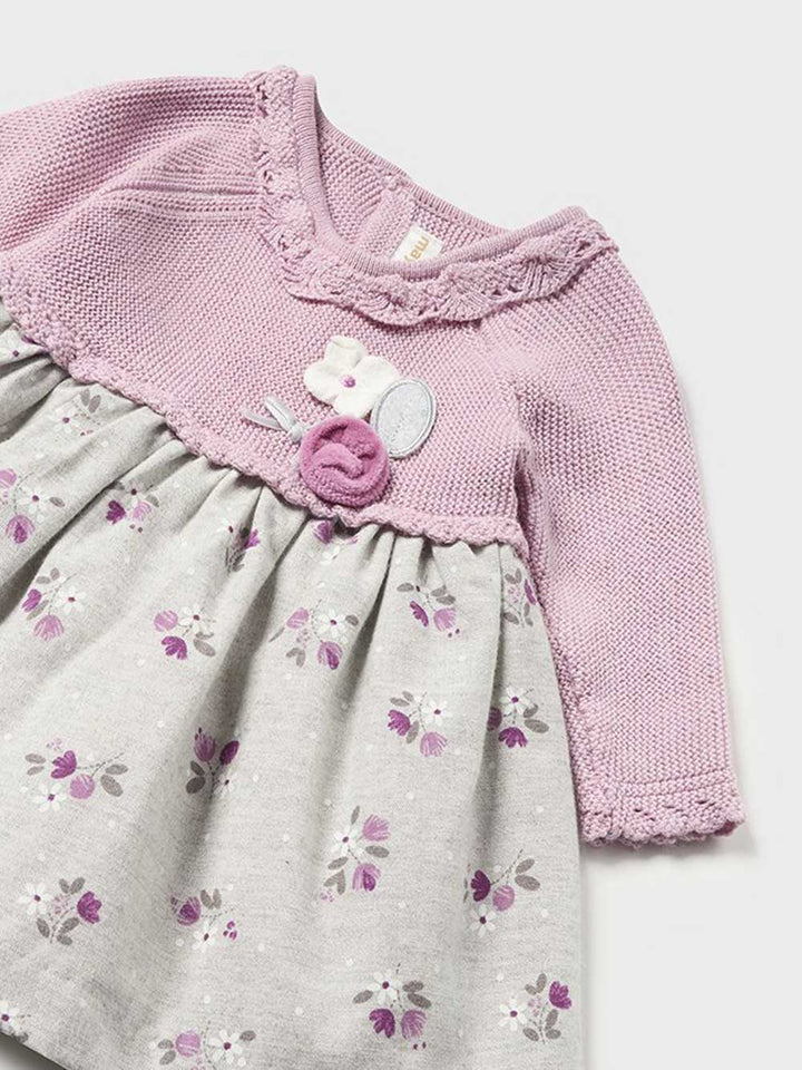 Mayoral newborn vestito neonata combinato