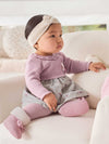 Mayoral newborn vestito neonata combinato