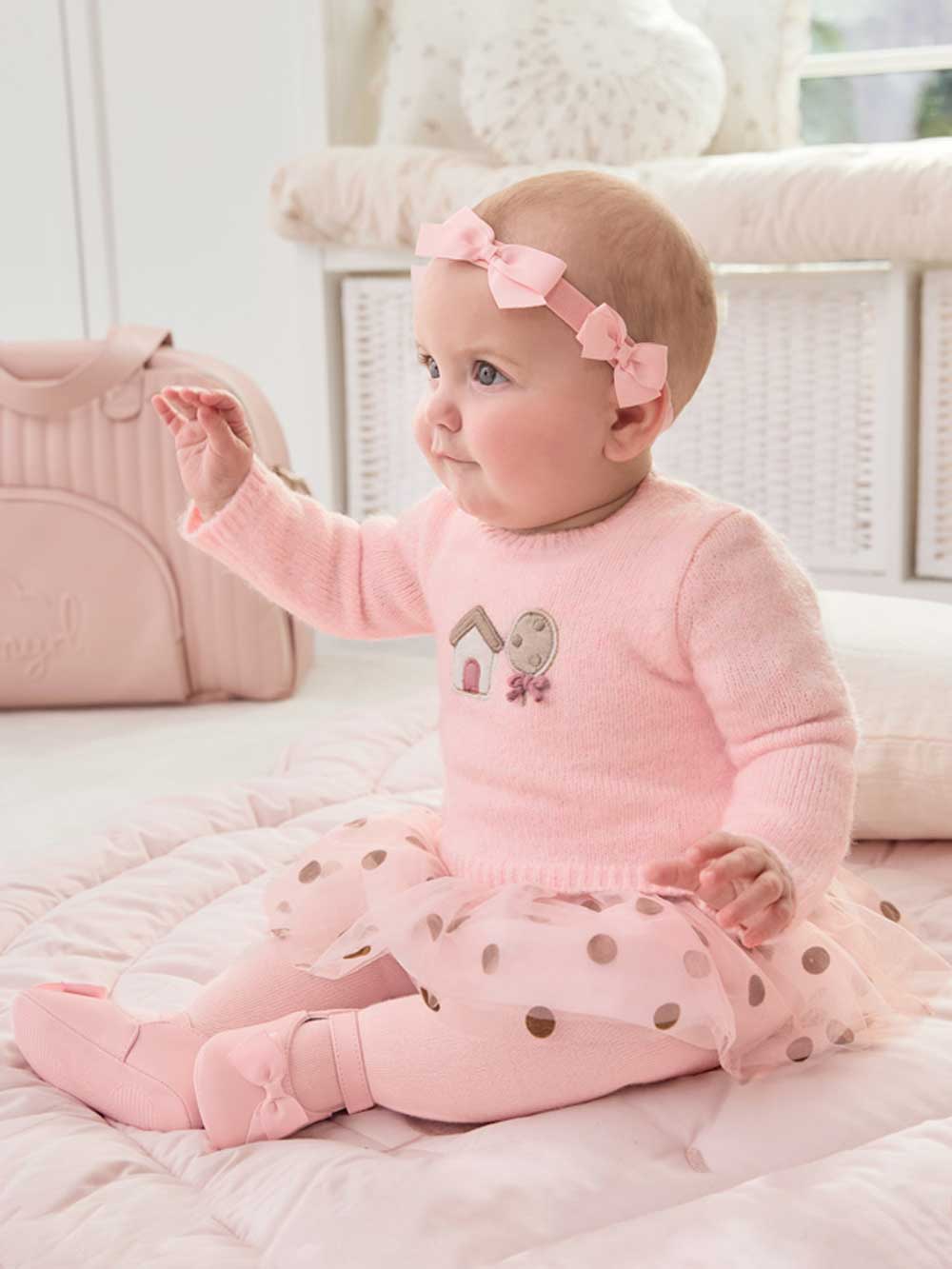 MAYORAL Mayoral newborn vestito neonata combinato rosa 2865 KalÃ