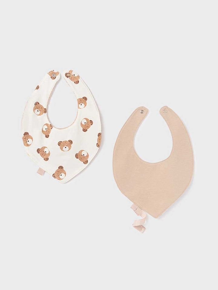 Mayoral newborn set of 2 baby bibs