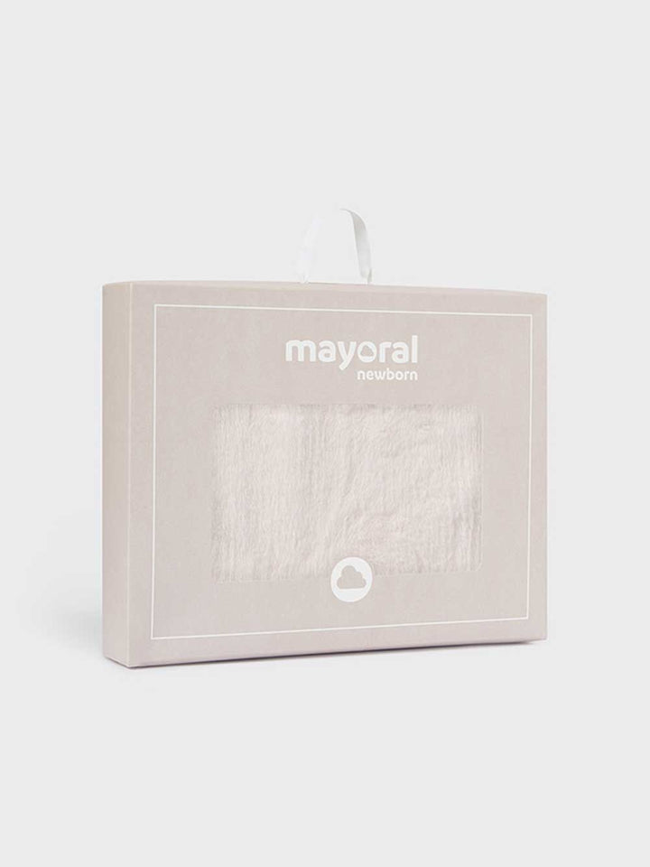 Mayoral newborn copertina neonata pon pon