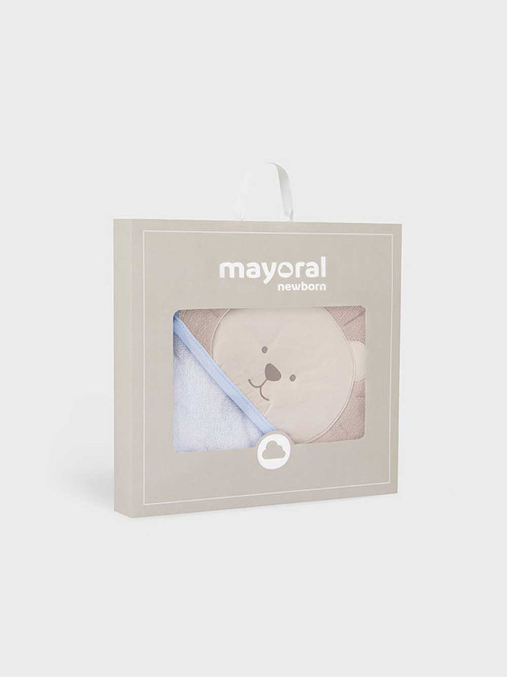 Mayoral newborn accapatoio triangolare leone