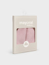 Mayoral newborn cappellino nascita neonata rosa