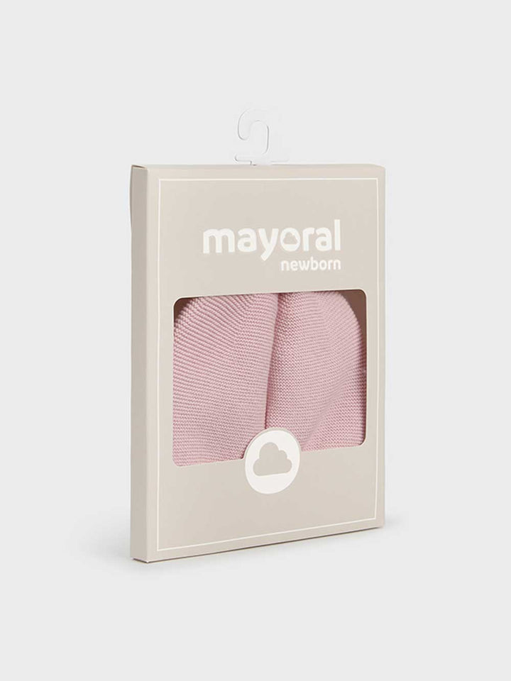 Mayoral newborn cappellino nascita neonata rosa
