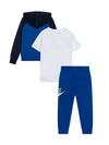 Nike tuta sportiva bambino con t-shirt