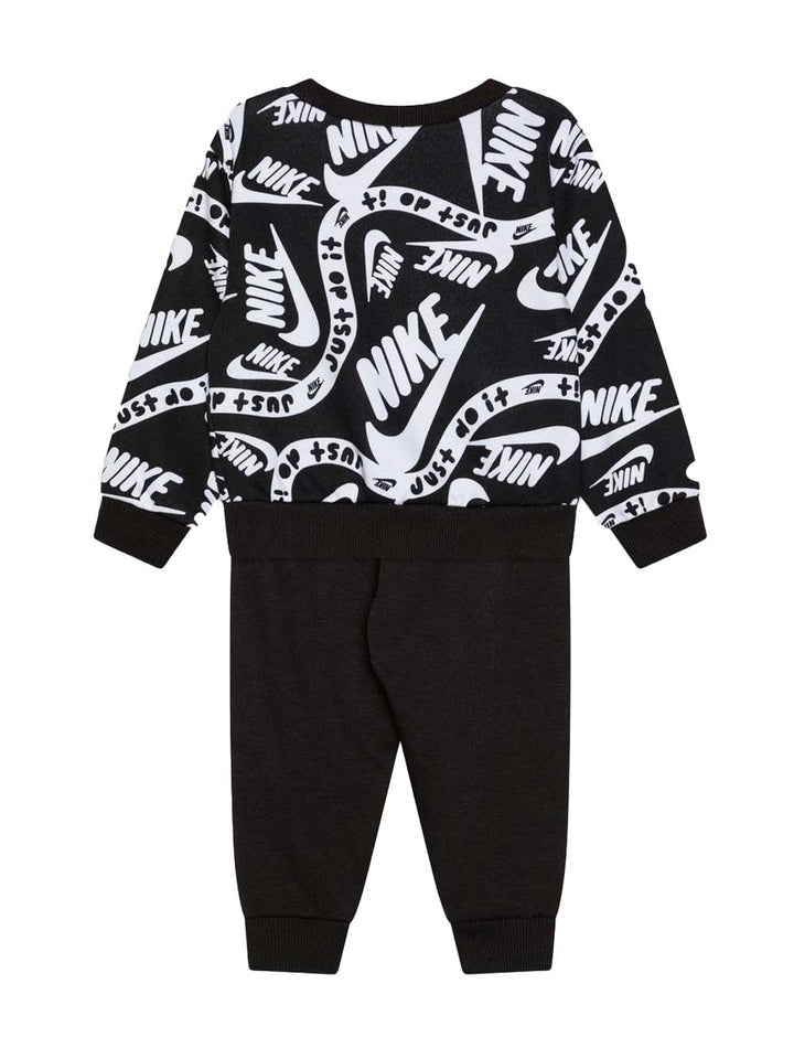 Nike tuta sportiva bambino logo allover