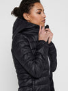 Onltahoe black down jacket 100 grams hood