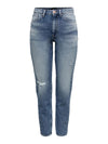 Onlveneda women's jeans with rips