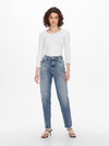 Onlveneda women's jeans with rips