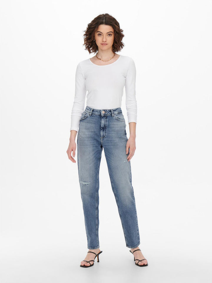 Onlveneda women's jeans with rips