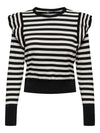 Onlkelci women's striped sweater