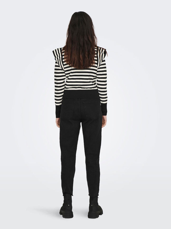 Onlkelci women's striped sweater