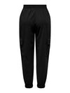 Only onlsania women's cargo pants black