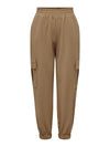 Only onlsania cargo pants women beige