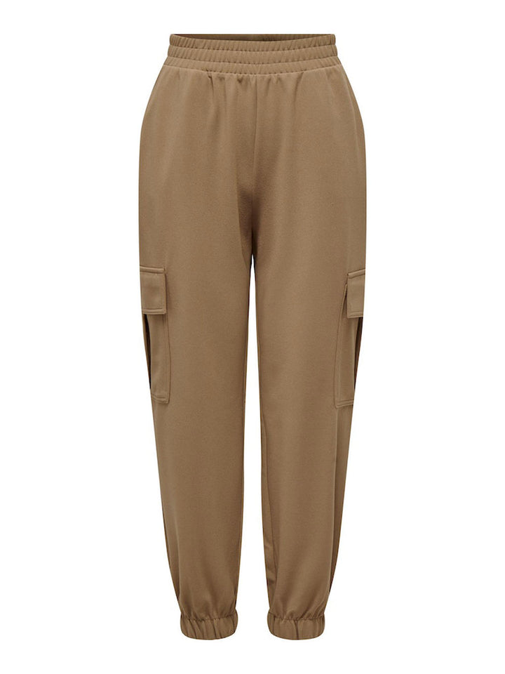 Only onlsania cargo pants women beige