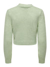 Only Johanna cardigan corto da donna verde