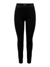 Onltia women's black stretch leggings