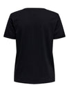 Only kita t-shirt donna stampa allover