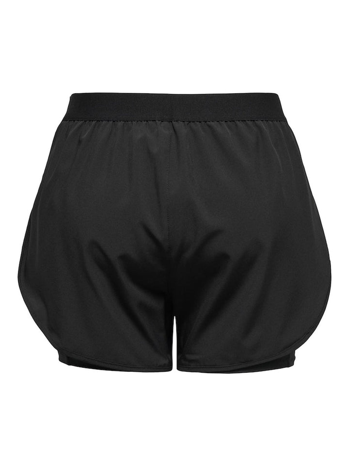 Onpgil women's black sports shorts