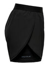 Onpgil women's black sports shorts
