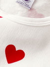 Petit Bateau girls' hearts pajamas