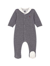 Petit Bateau striped footed romper
