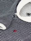 Petit Bateau striped footed romper